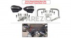 Fit For Royal Enfield Bear 650 Tinted Black Color Hand Guard Kit - SPAREZO